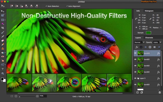 ‎PixelStyle Photo Editor Screenshot