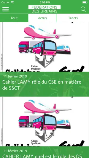 Fédérations des Urbains screenshot 1