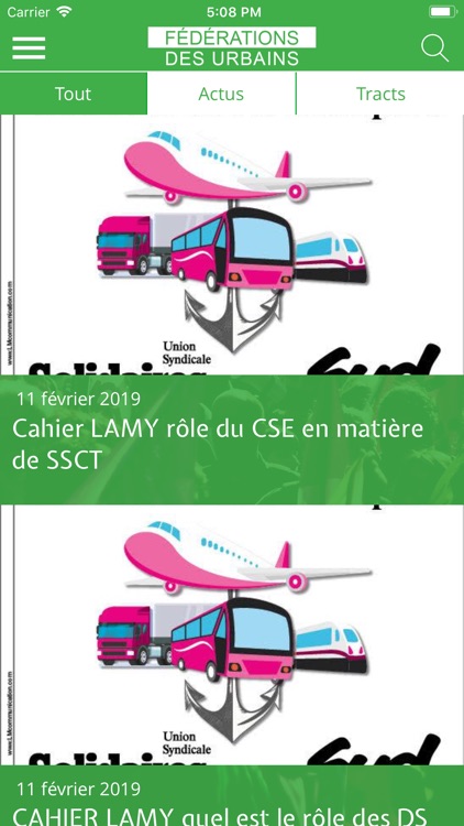 Fédérations des Urbains