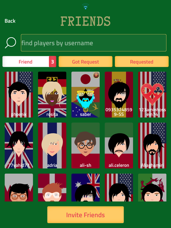 Varaq - Online Hokm iPad screenshot 6 - Games app