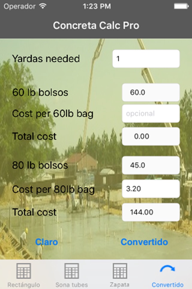 Concrete Calculator Pro screenshot 4