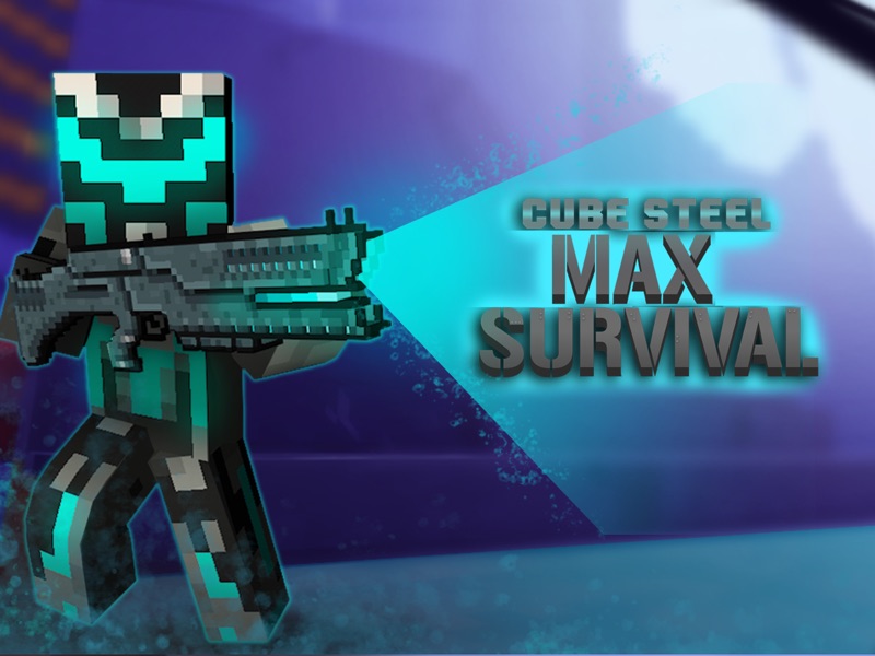 Cube Steel Maximum Survival screenshot 9