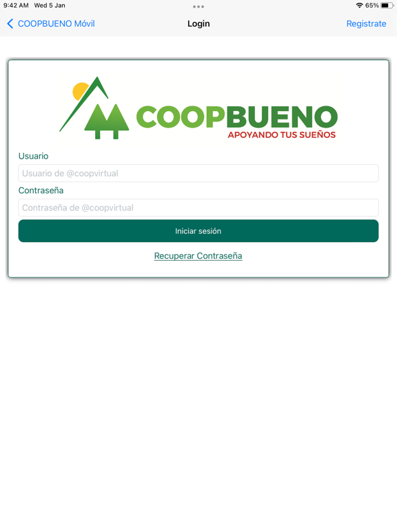 COOPBUENO MOVIL iPad screenshot 3 - Finance app