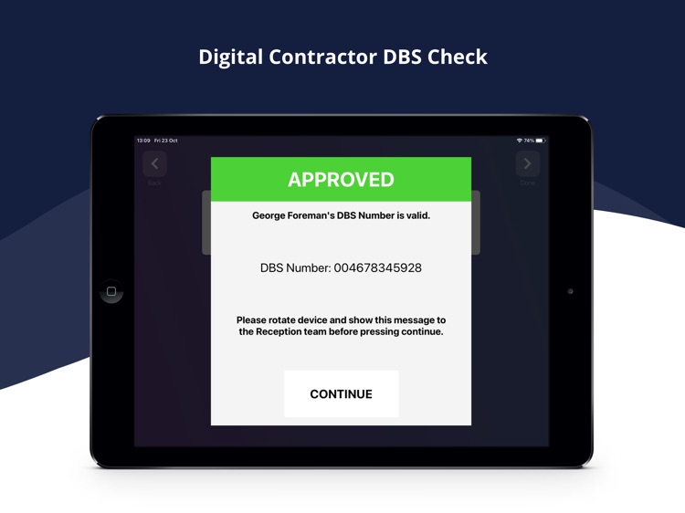eReception Book Visitor App by MediaBase Direct Ltd