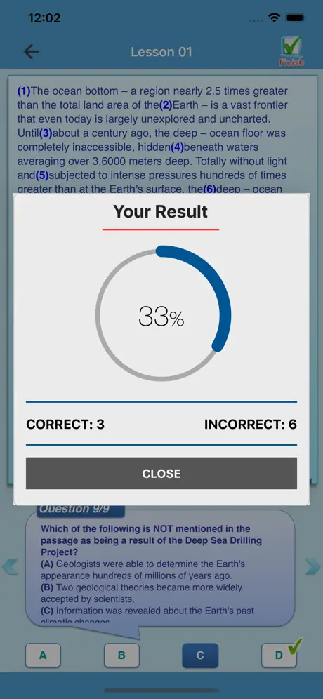 TOEFL Practice Test +