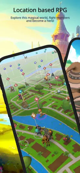 Game screenshot Magic Streets: GPS realm game mod apk