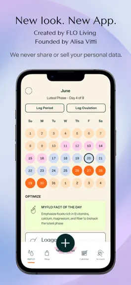 Game screenshot MyFLO Period Tracker mod apk