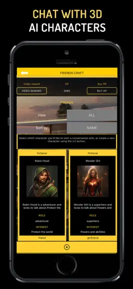 Game screenshot Friends Craft: AI Chat & Waifu hack