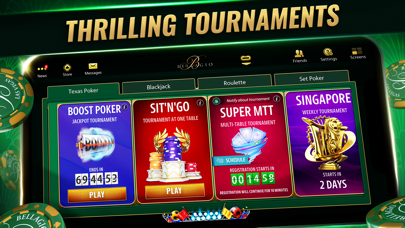 Bellagio Poker - Texas Holdem Screenshot