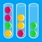 Colors Sorting is an addictive and challenging puzzle game