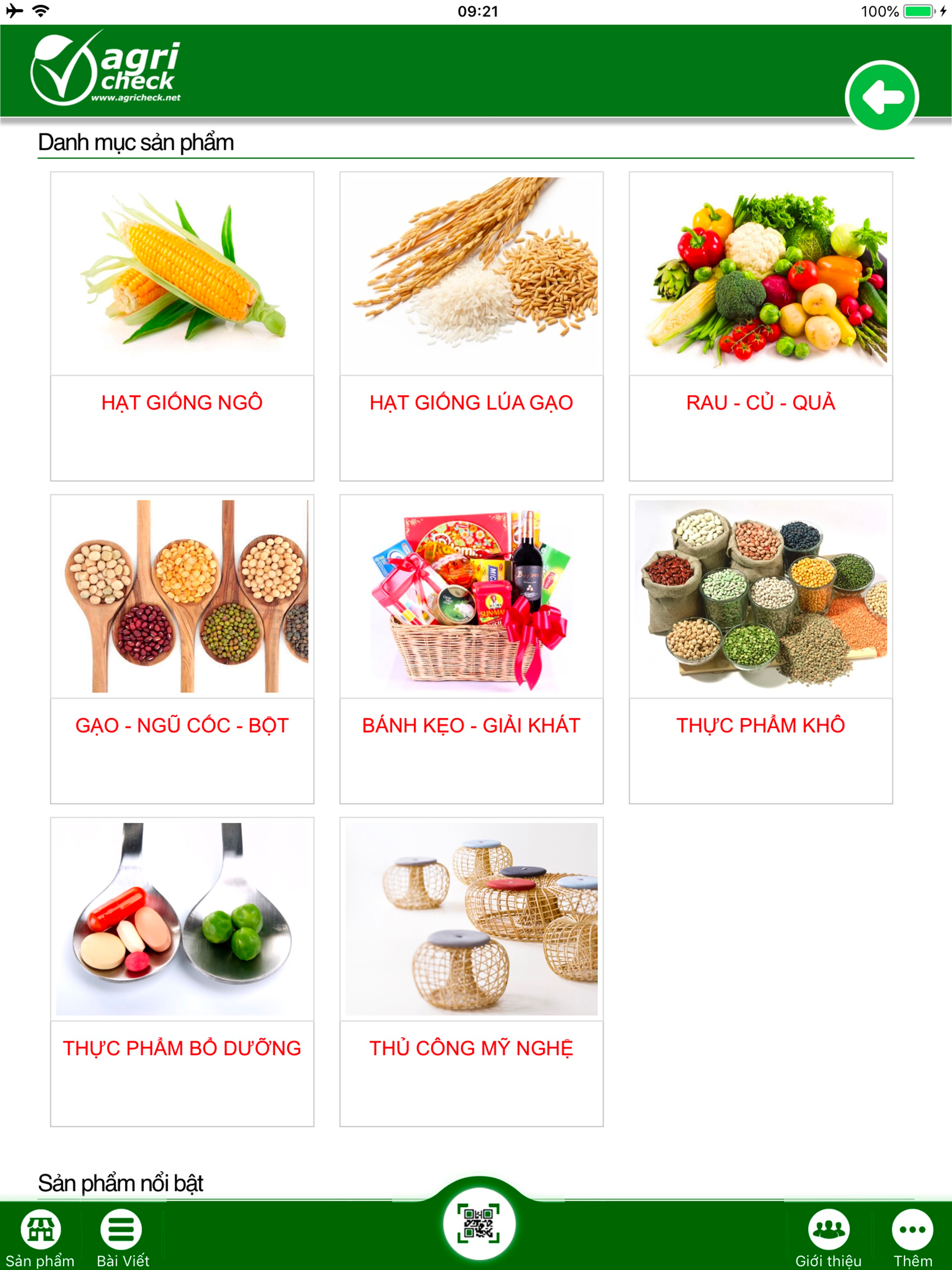 AgriCheck Truy xuất nguồn gốc