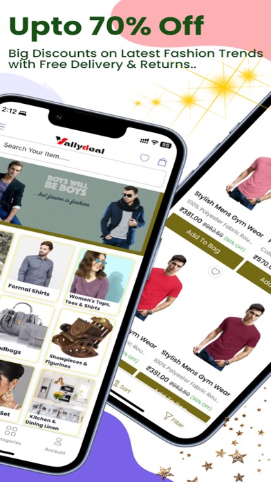 Vallydeal-Online Shopping App Screenshot