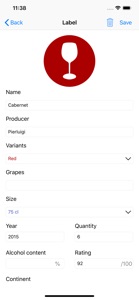 My wine cellar pro screenshot #5 for iPhone