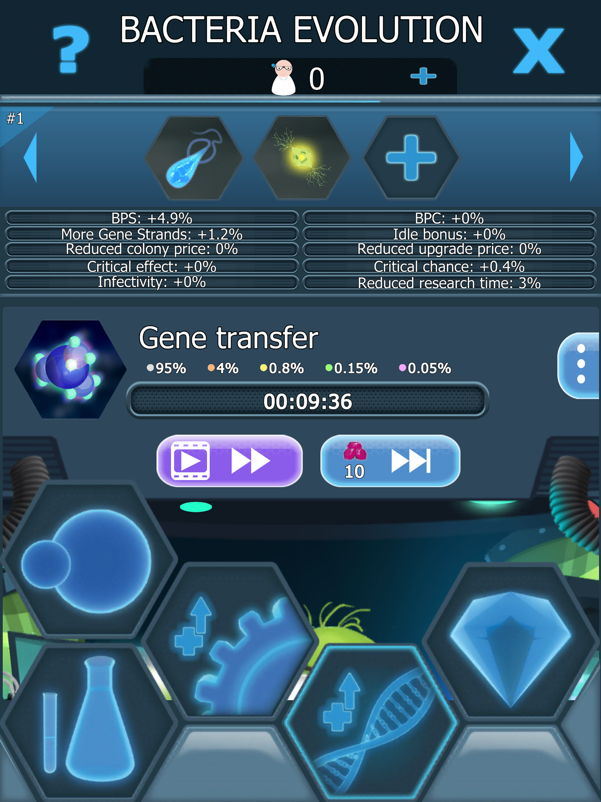 Bacterial Takeover - Idle game