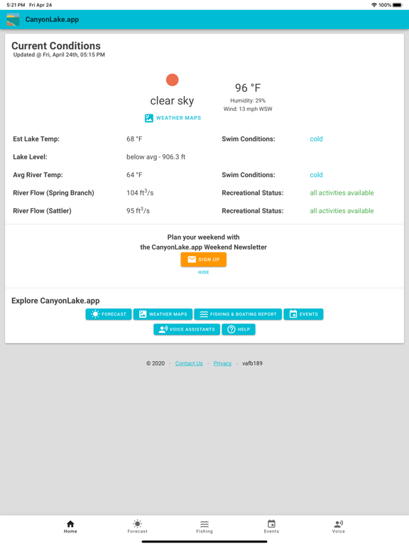 Screenshot #4 pour CanyonLake.app
