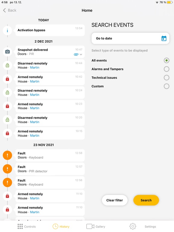 Screenshot #6 pour MyJABLOTRON