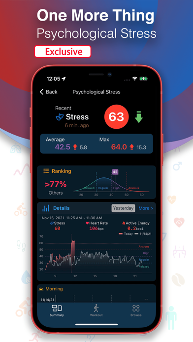 Hearty : Heart Rate & Stress screenshot 4