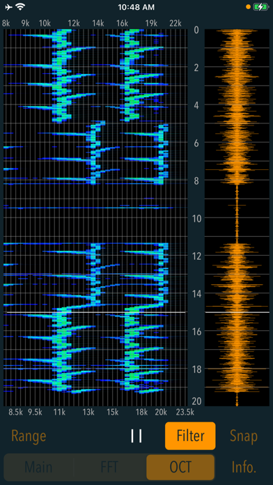 High-Frequency Noise Monitor Screenshot