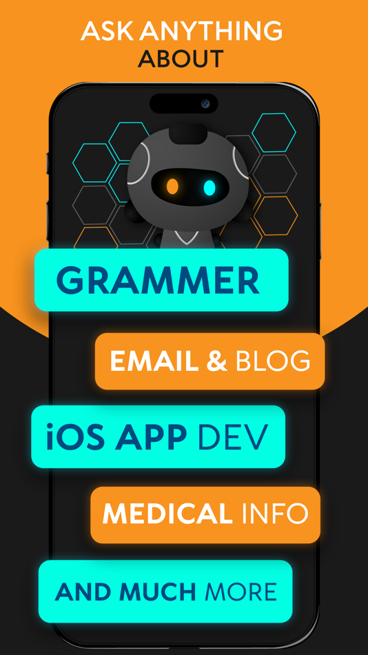 #1. Chat with AI Ask (iOS) Podle: Fahad Manzoor