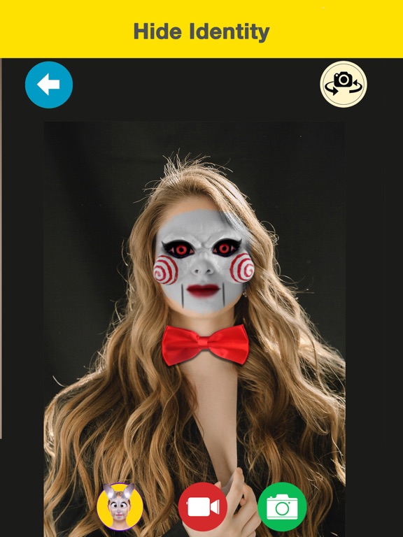 Screenshot #4 pour Masquerade Snap Filter Mask Me