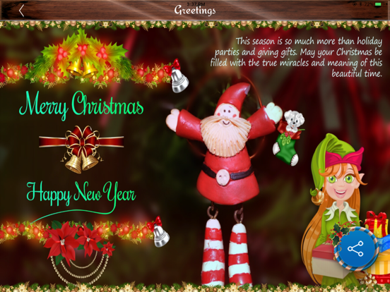 Christmas Magic: Share Wishes iPad screenshot 7 - Entertainment app