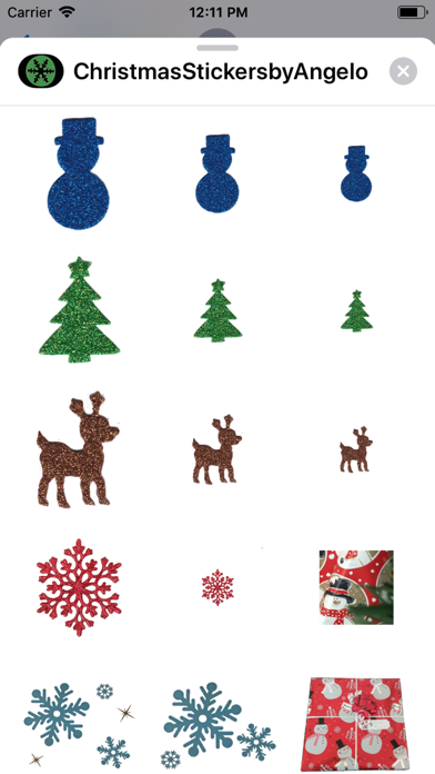 Christmas Stickers by Angelo Screenshot