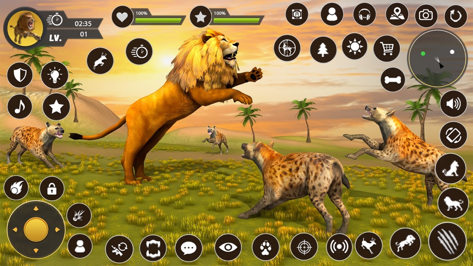 Lion Simulator Animal Games 3D - 2.0 - (iOS)