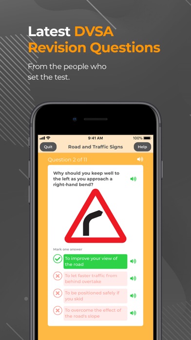 Driving Theory Test Assistant Screenshot