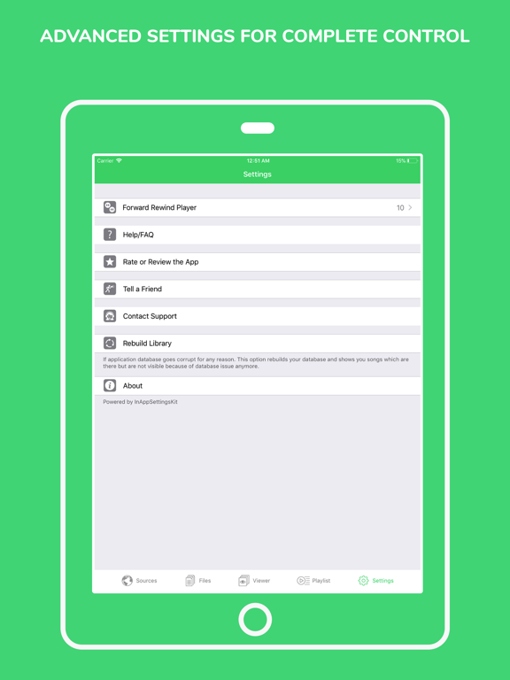 My File Organizer iPad screenshot 5 - Utilities app