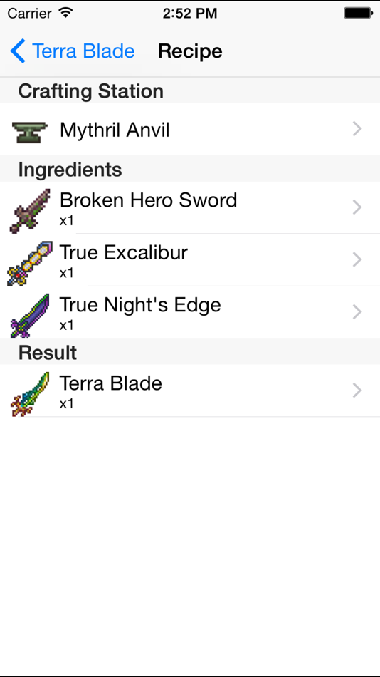 #2. Helper for Terraria (iOS) 由: Nicole Hankinson