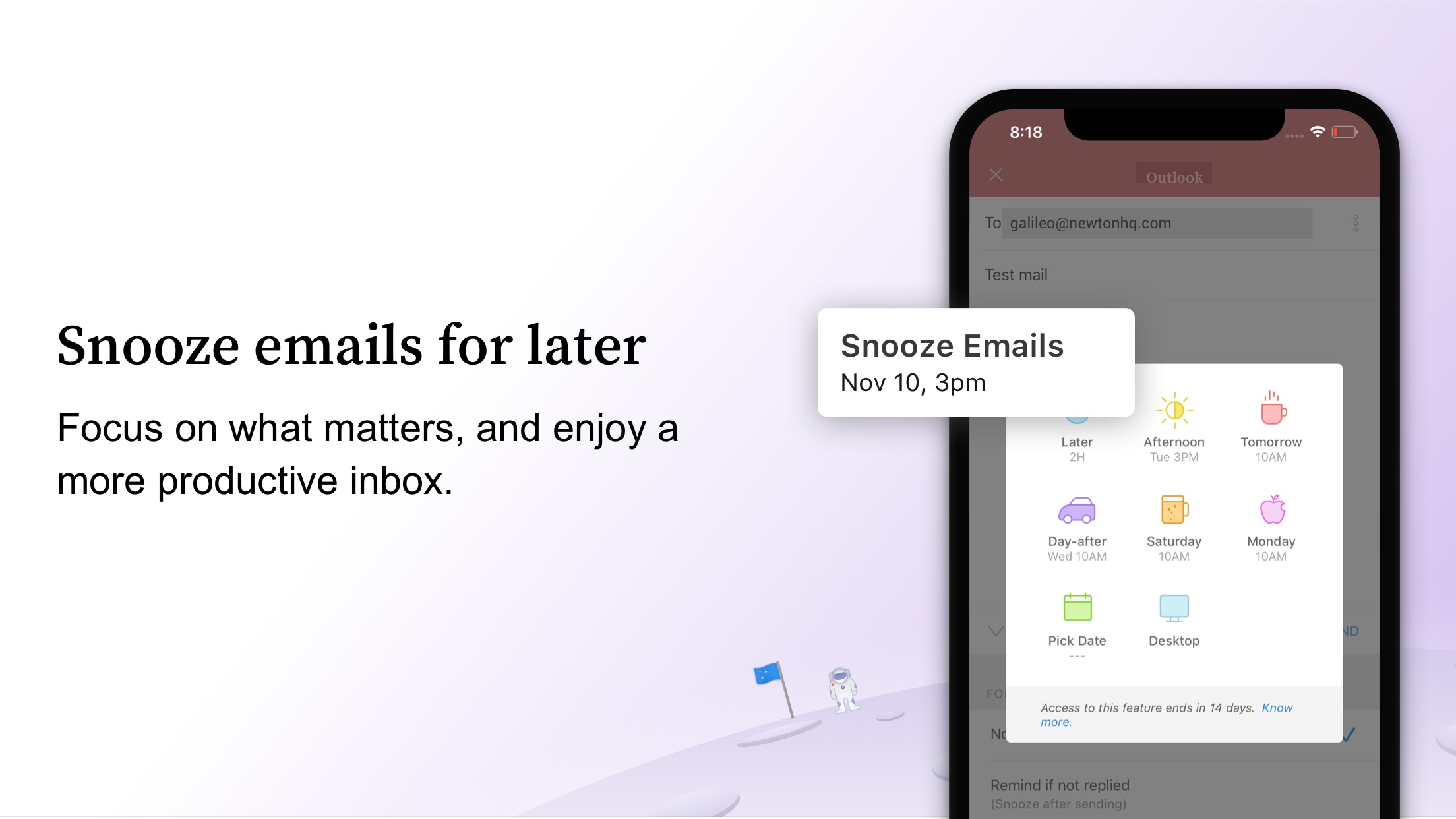Screenshot do app Newton Mail - Email App