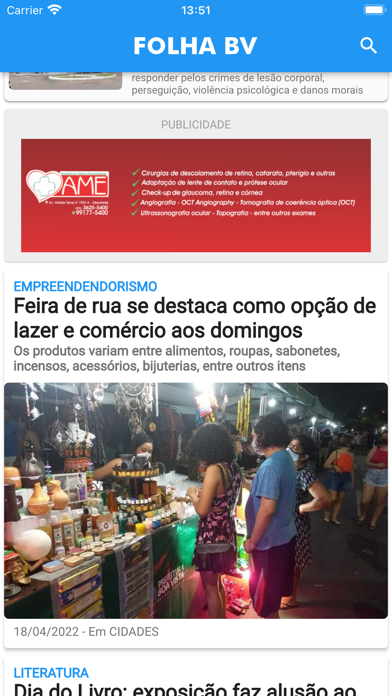 Folha BV Screenshot