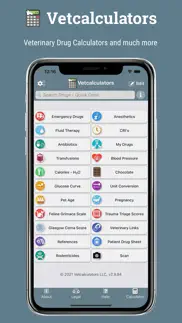 vetcalculators iphone screenshot 1
