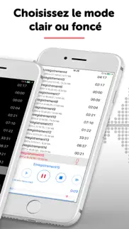dictaphone enregistreur audio iPhone Captures Décran 2
