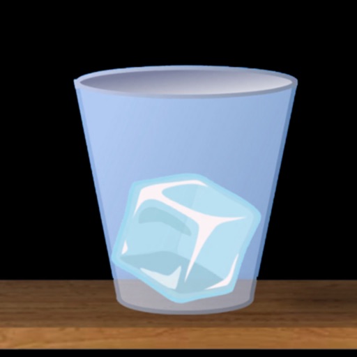 Happy icy jump from cup to cup icon