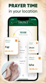 athan: muslim prayer times pro iphone screenshot 1