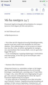 Altaposten eAvis iphone bilder 3