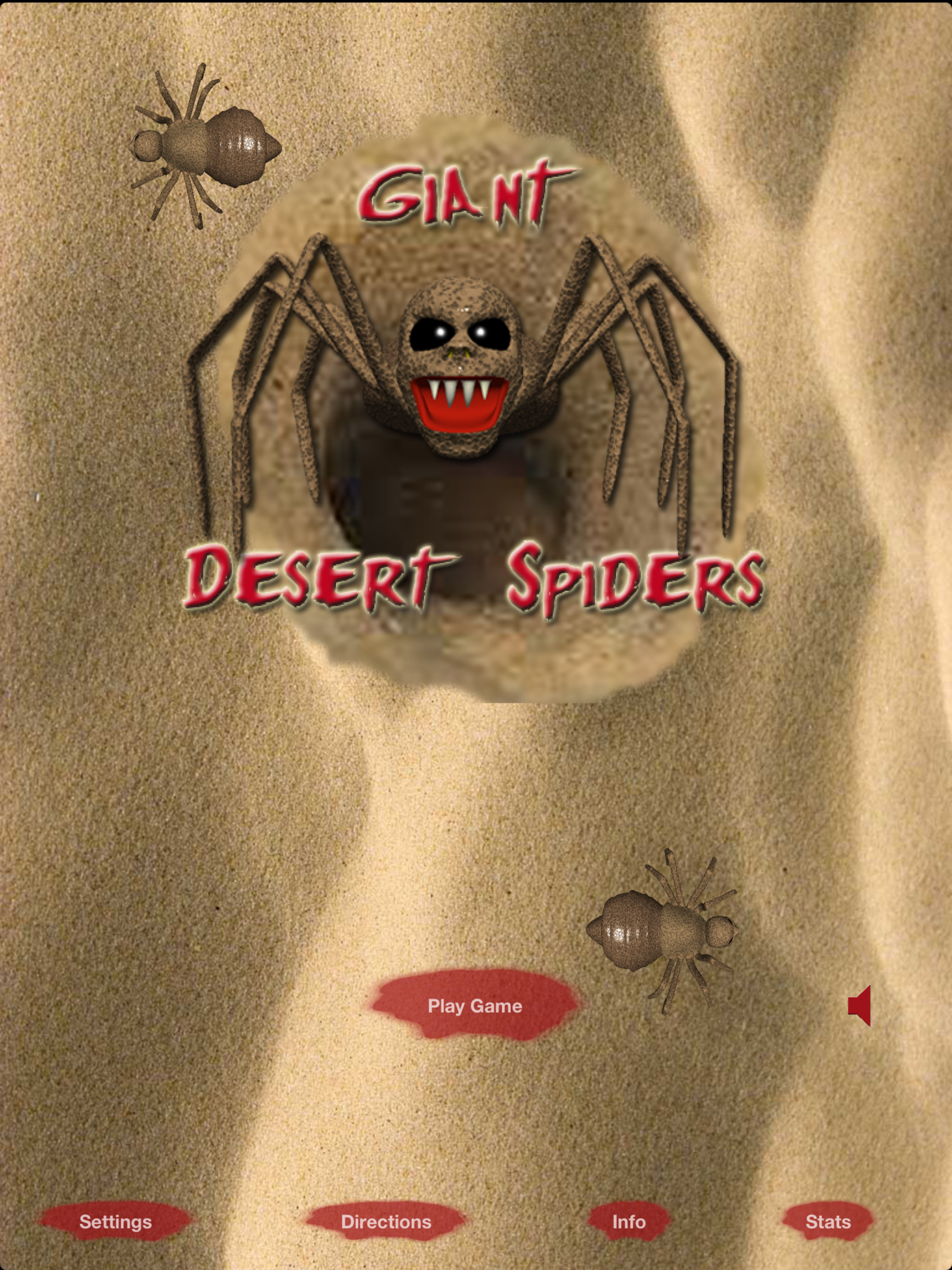 Giant Desert Spiders