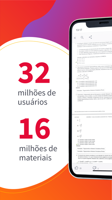 Screenshot #3 pour Passei Direto - App de Estudos