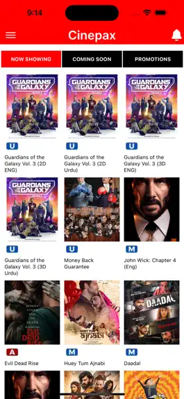 Game screenshot Cinepax - Movie Tickets mod apk