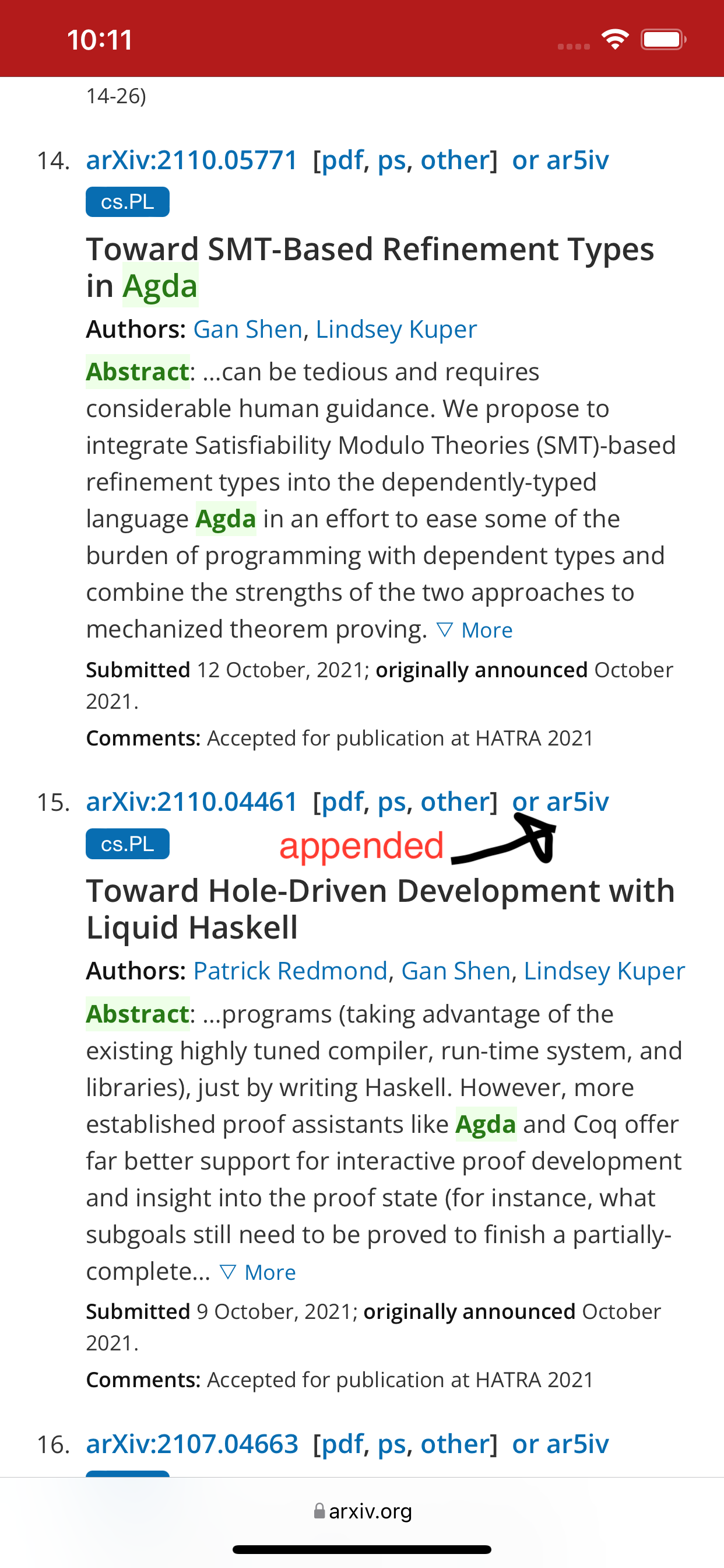 with ar5iv (arXiv)