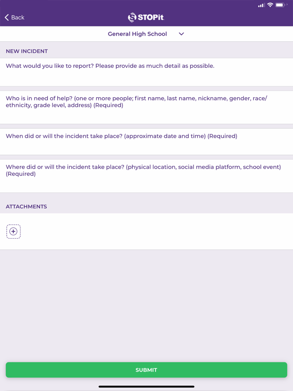 Screenshot #6 pour STOPit App