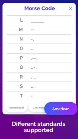 Morse Code Reader and Decoder screenshot 2