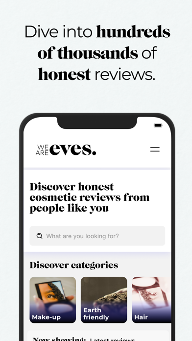 We Are Eves - Beauty Reviews Screenshot