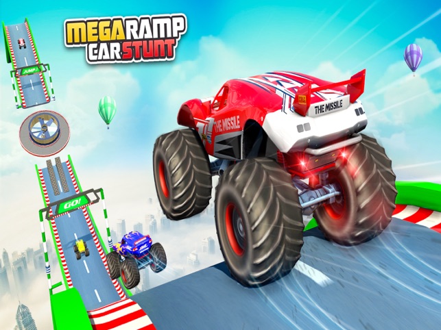 Monster Truck Mega Ramp Stunt v1.3 MOD APK 