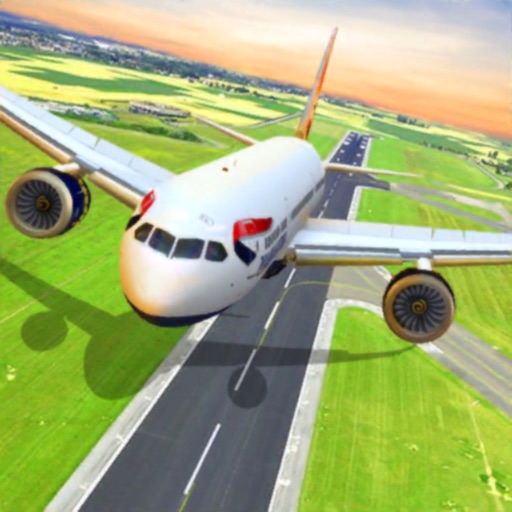 Airplane Parking Simulator 3D Icon