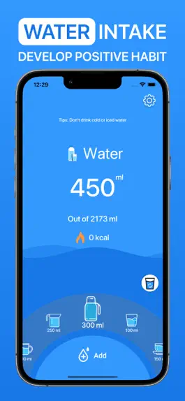 Game screenshot Water Now: Drink Tracker App mod apk
