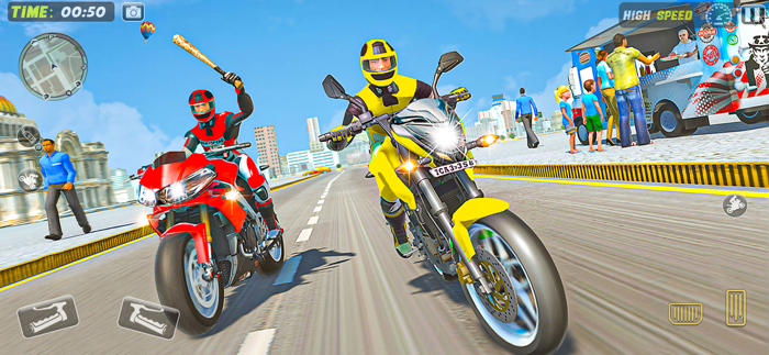 Bike Driving City Racing Games