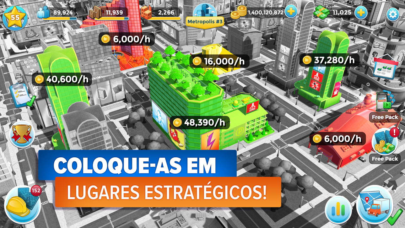 Citytopia® Build Your Own City iOS Mod IPA screenshot 4 - iOS game interface