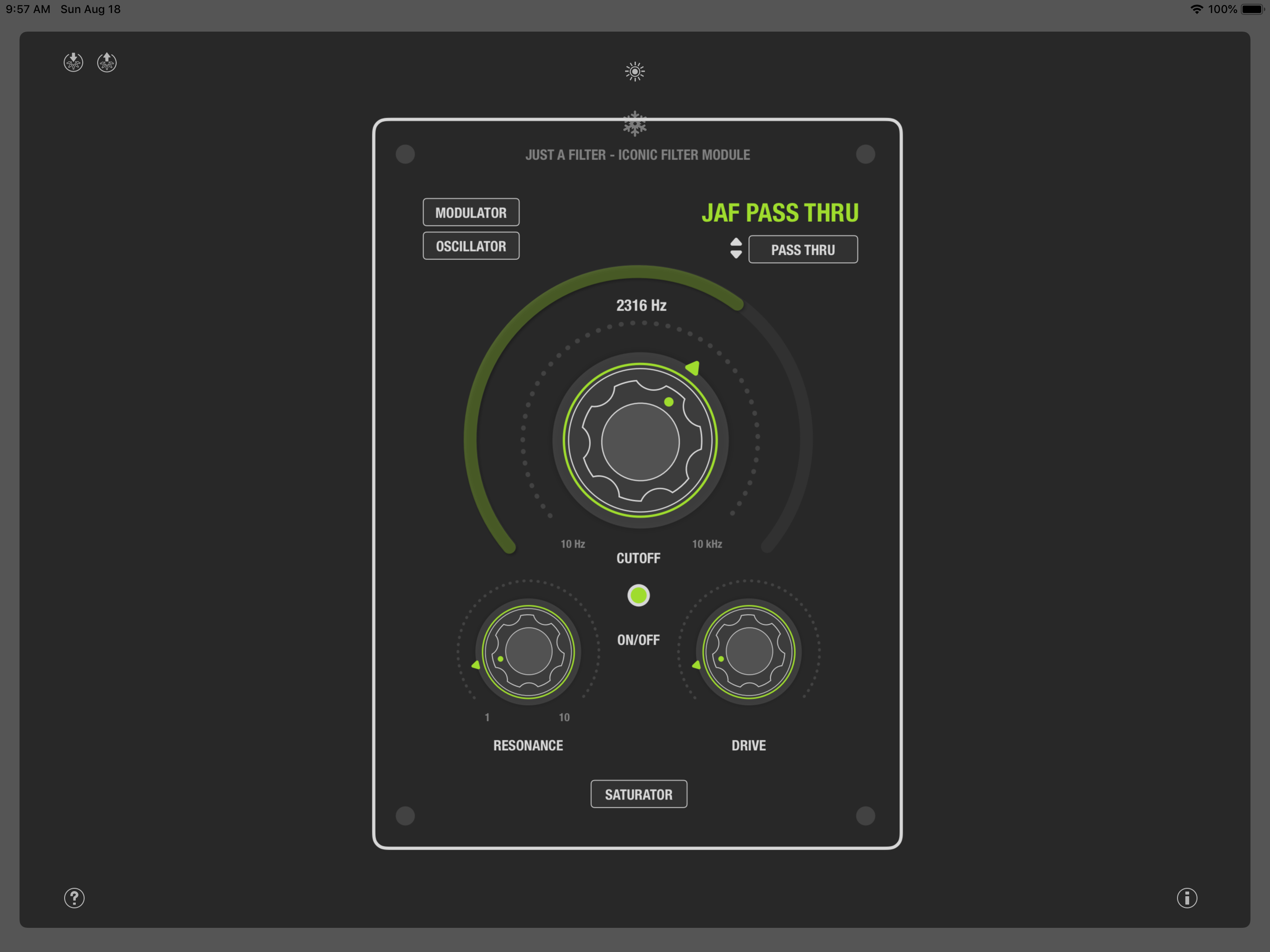 JAF Model One screenshot 11